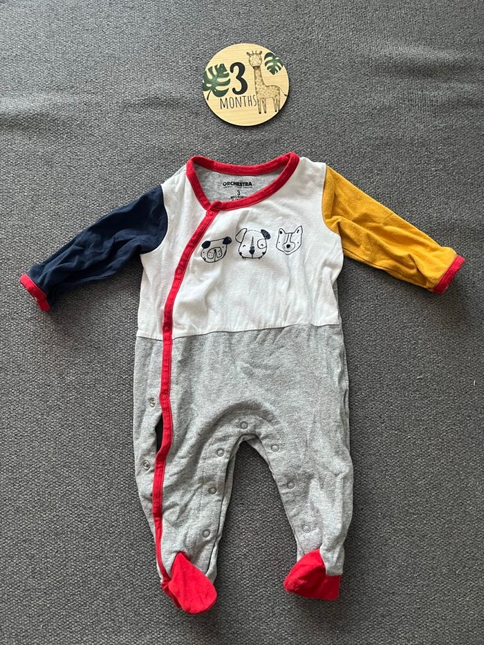 Lot pyjama orchestra 3mois - photo numéro 4