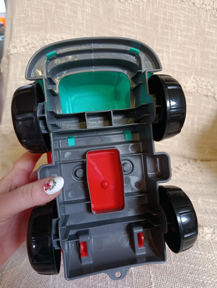 Camion benne enfant – Jouet coloré - photo numéro 6