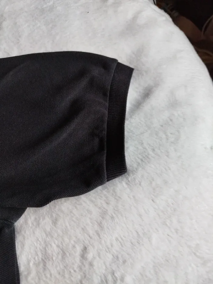 Polo Lacoste homme noir taille 5 100% coton - photo numéro 6