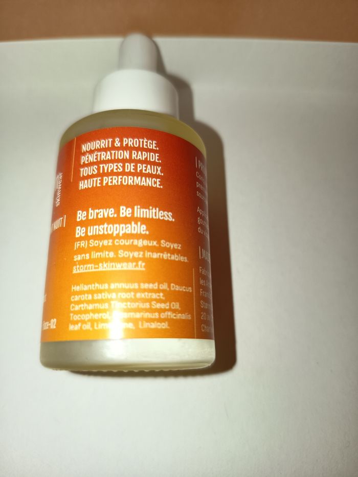 Sérum nourrissant nuit bio vegan, Storm skinwear, NEUF - photo numéro 4