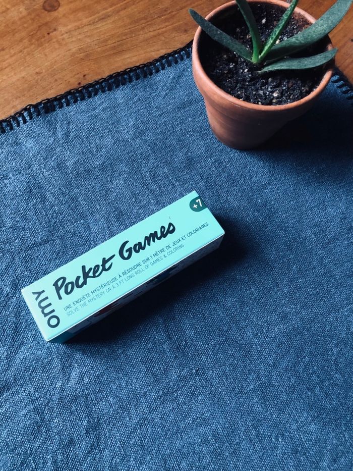 Jeu de poche OMY Pocket Games 4 ans et plus NEUF rouleau 1 mètre - photo numéro 4