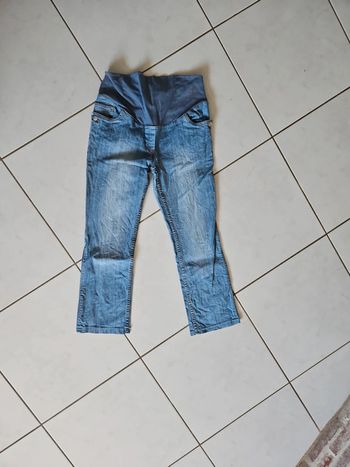 Jean de grossesse vert baudet taille 40 cont3
