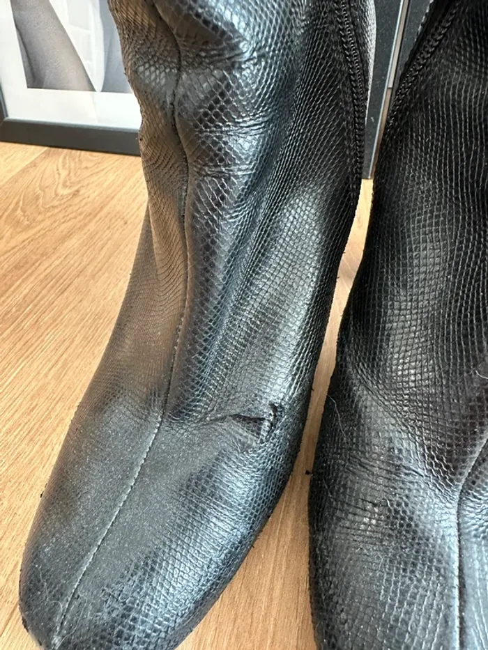 Bottines Tommy Hilfiger noires taille 39 - photo numéro 4
