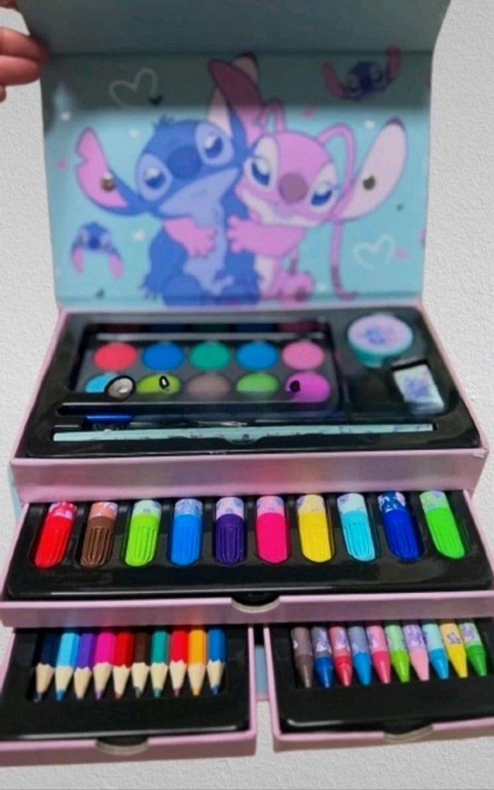 Coffret de dessin Stitch et Angel - photo numéro 2