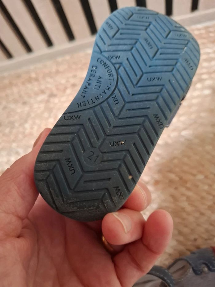 Chaussures cuir été garçon Saxo Blues T 21 - photo numéro 8