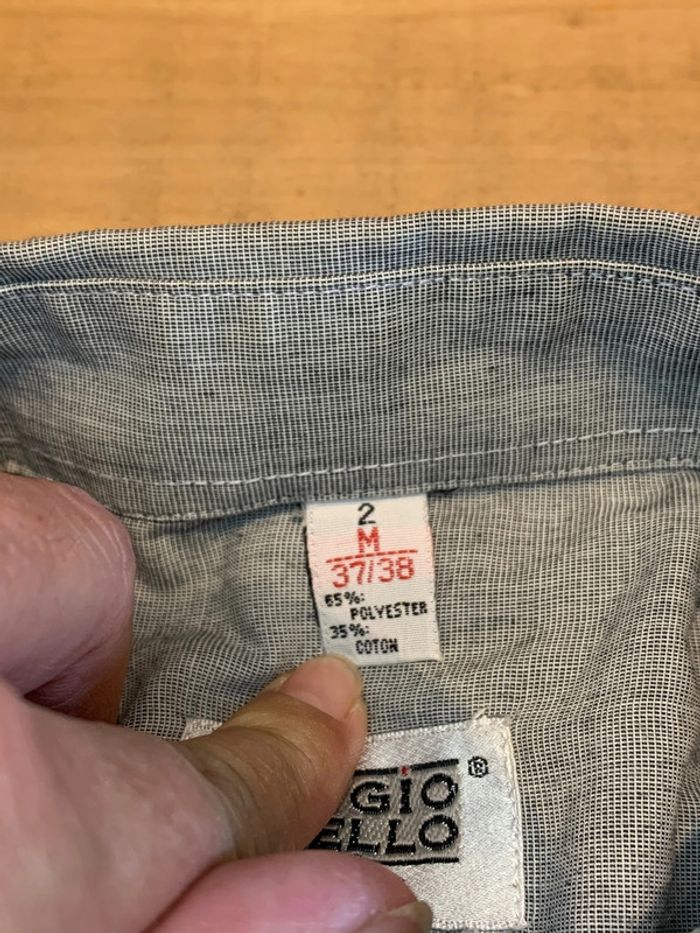 Une chemise homme Giorgio Morello taille M 37/38 - photo numéro 3