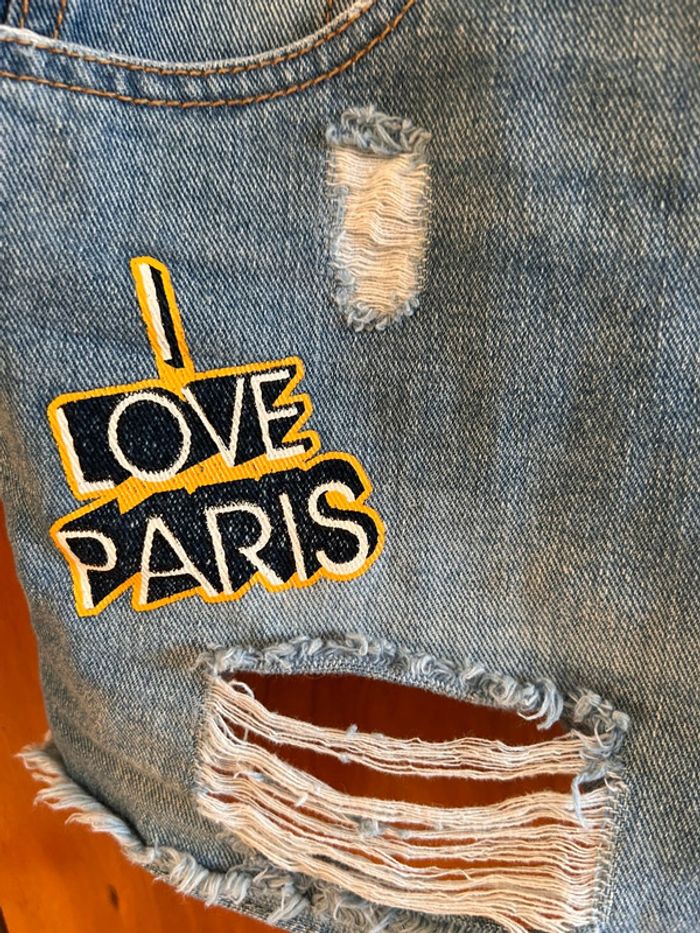 Combishort jeans 38 Toxik - photo numéro 4