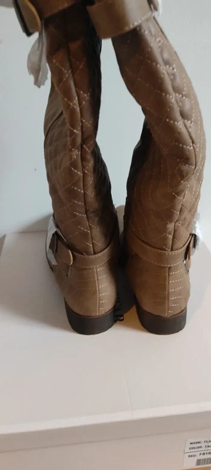 JustFab Bottes hautes Mahira taille 36 - photo numéro 9