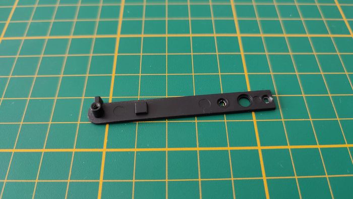 Bras de lève-vitre 86F n°86 pièce détachée Porsche 911 Carrera RS 2.7 1/8 1/8ème Altaya #B37