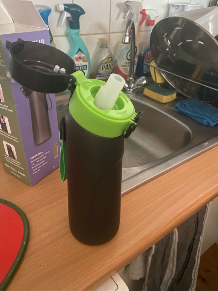 Gourde avec pastilles d’arôme