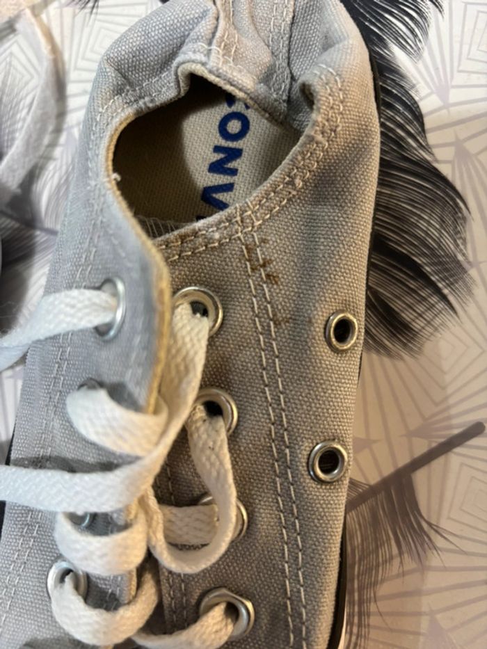 Converse All Star basses grises - photo numéro 6