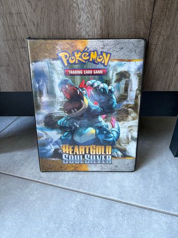 Cartes Pokémon Classeur Portfolio HeartGold SoulSilver HGSS Base 2010