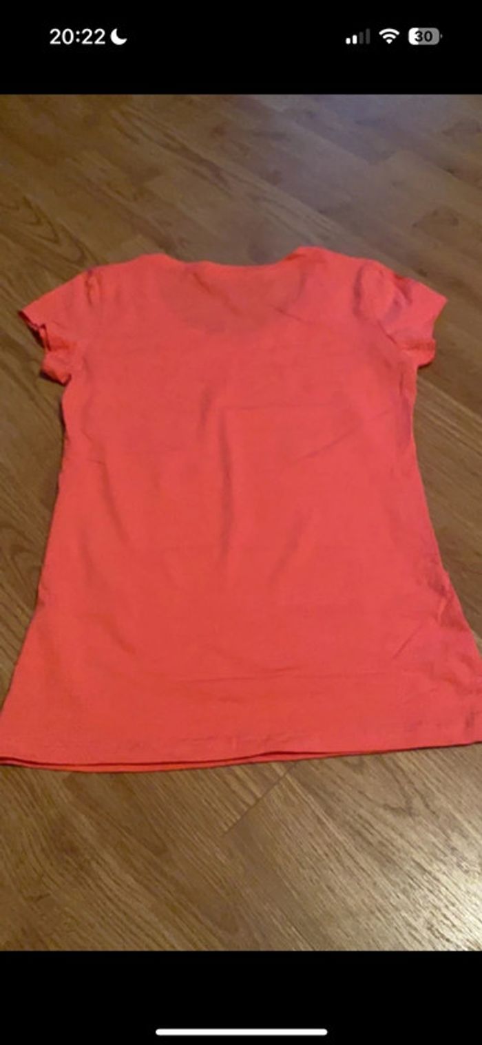 T-shirt rose  Pink studio Avec paillettes  Taille M - photo numéro 2