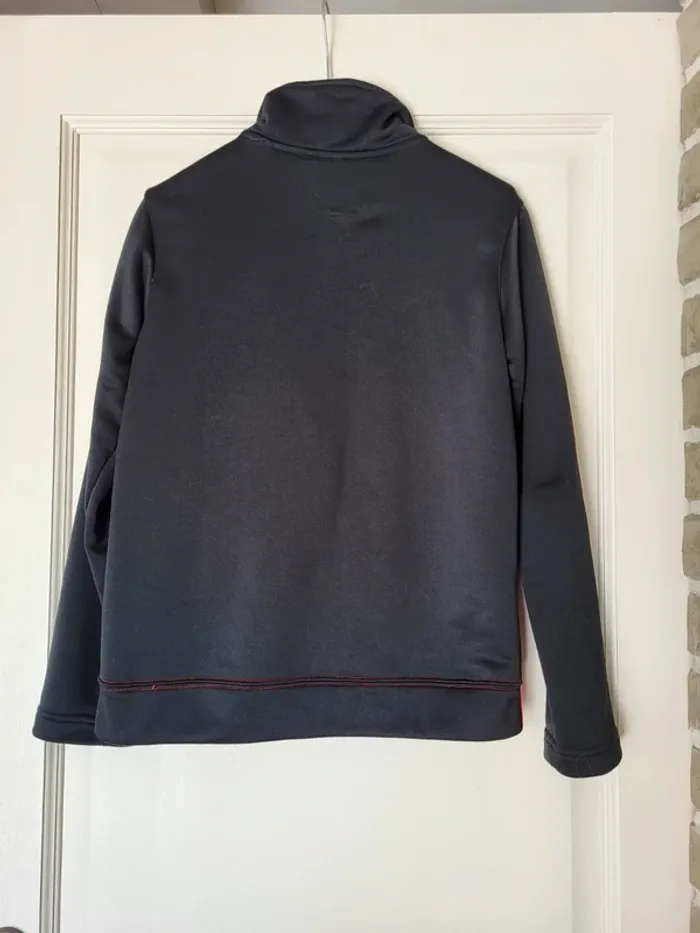 Veste zippée garçon Nike noir et rouge - photo numéro 3