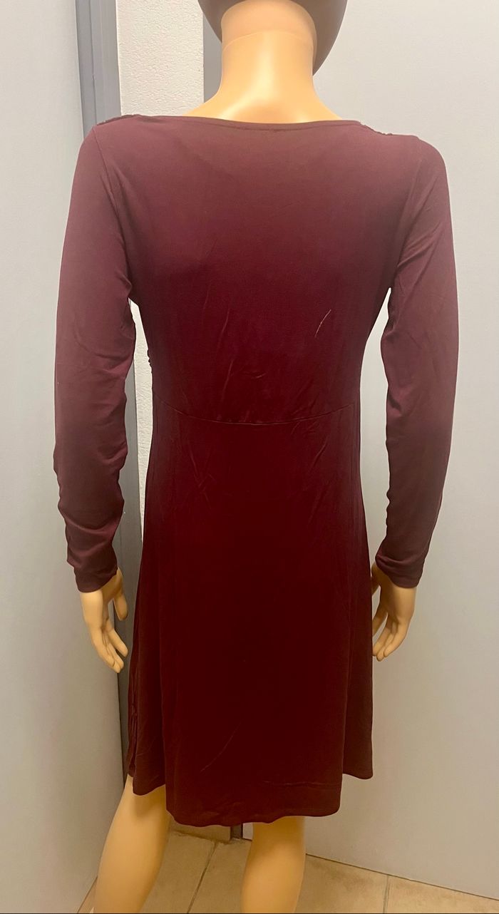 Robe bordeaux Kiabi - photo numéro 4