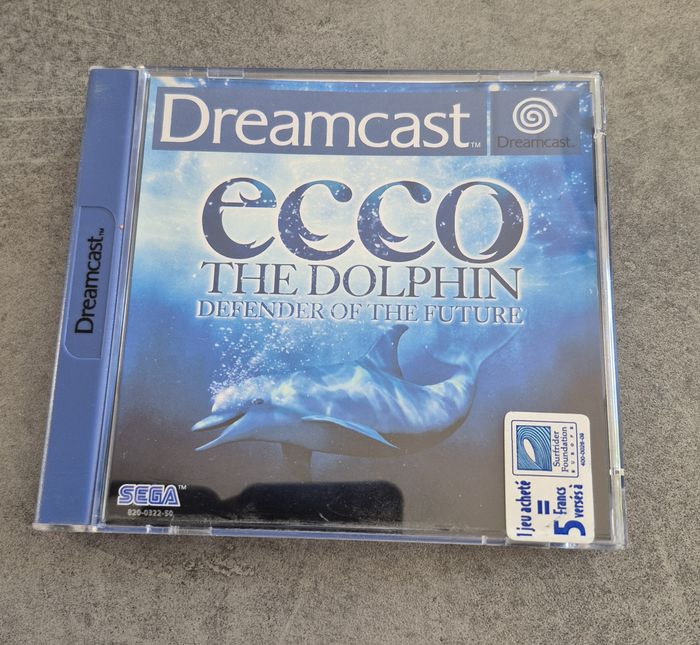 Jeu Ecco the Dolphin Defender of the Future - SEGA Dreamcast - Complet CIB - PAL