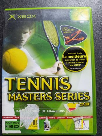 Microsoft - Xbox - Tennis masters series - 2003