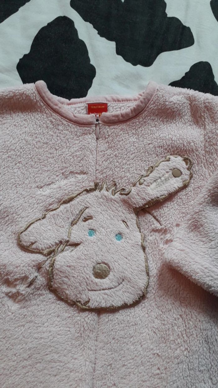 Pyjama grenouillère polaire bien chaud, 12 mois - photo numéro 2