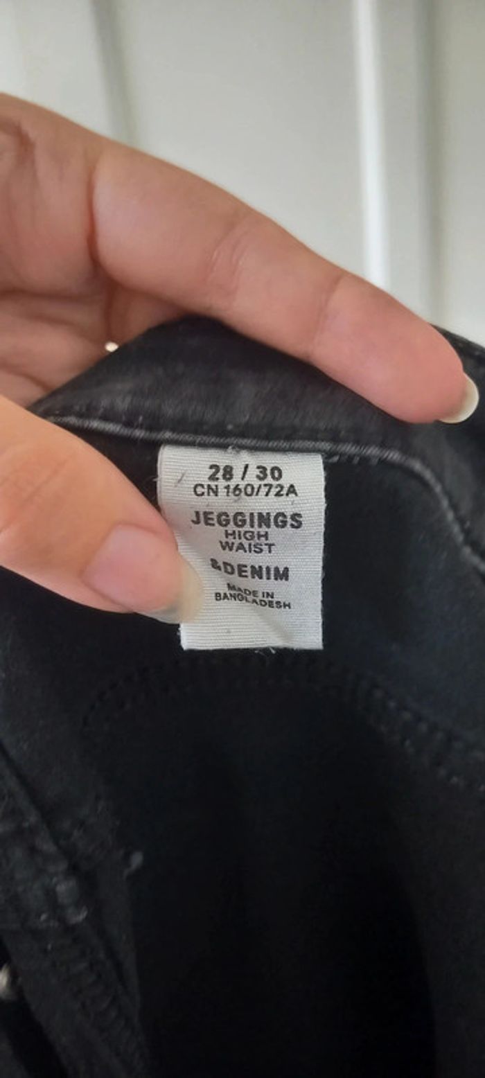 Jean skinny noir H&M 38 - photo numéro 5