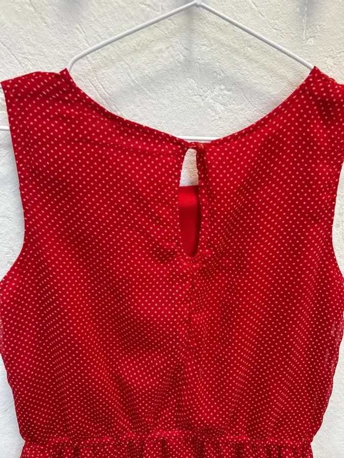 robe femme rouge robe à poids robe été femme taille 40 taille L - photo numéro 5