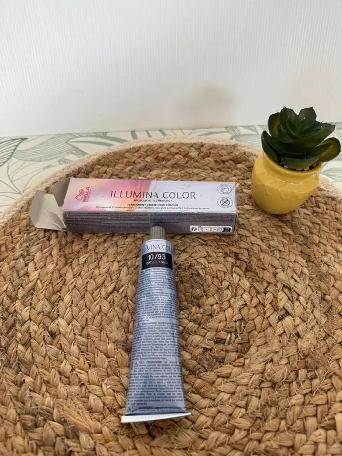 Wella cosmetics Ilumina color, crème capillaire colorante permanente 10/93 valeur 20€