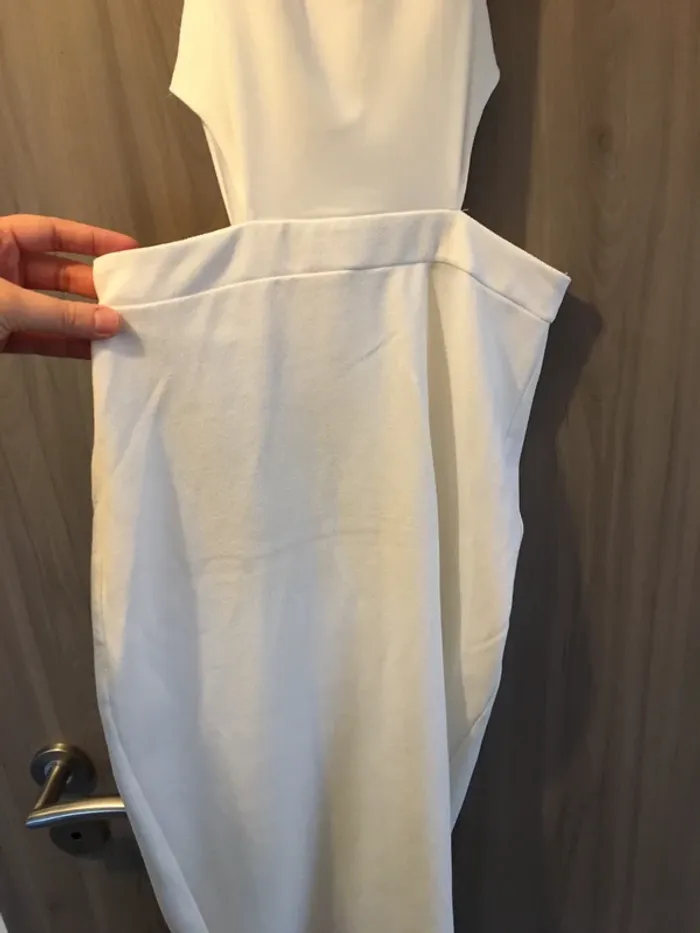 Robe longue blanche T36 Missguided - photo numéro 3