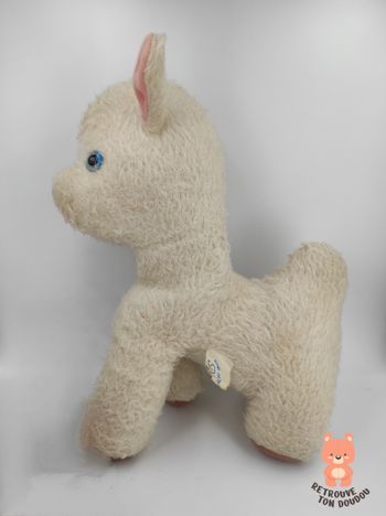 Peluche Mouton Je m'appelle Pintel Vintage 60'