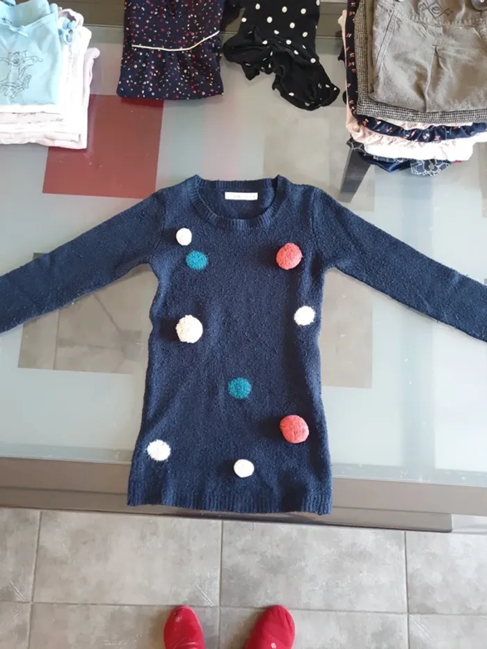 Robe pull courte