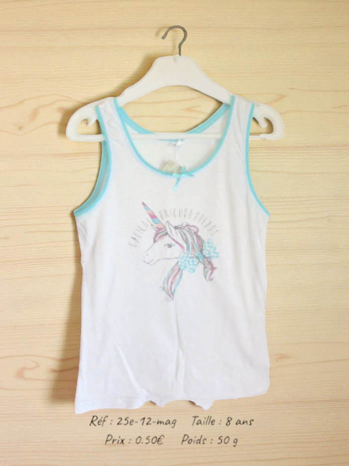 Maillot de corps 8 ans (25e-12-mag)