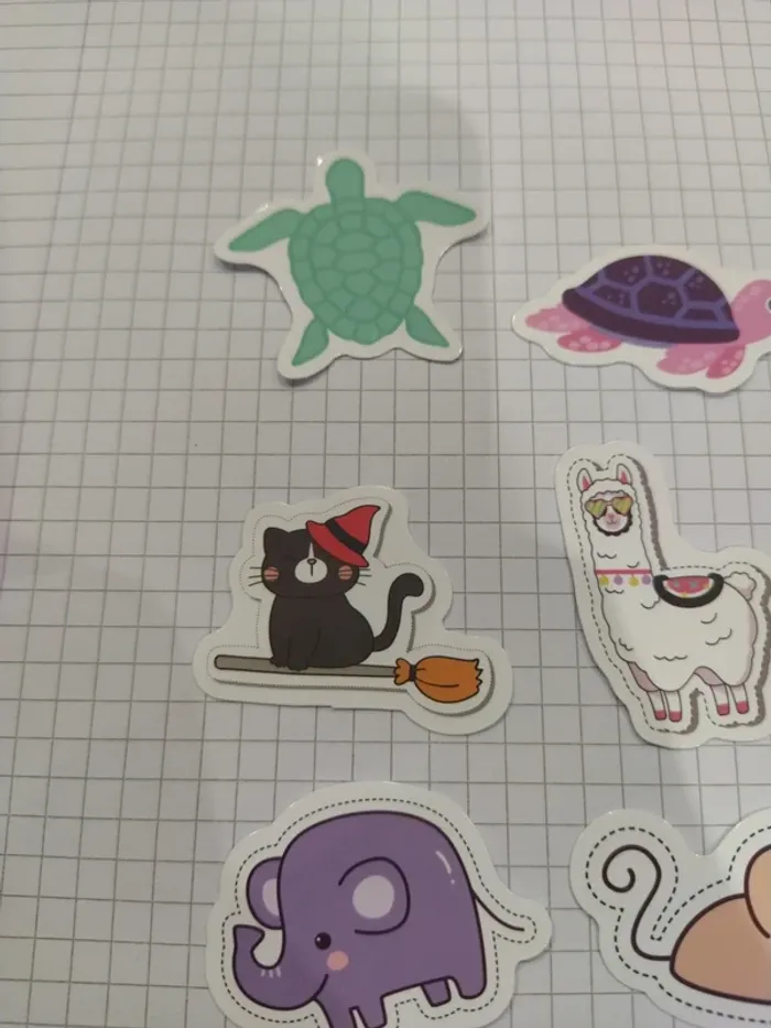 Autocollants thème kawaii (lot E) - photo numéro 2