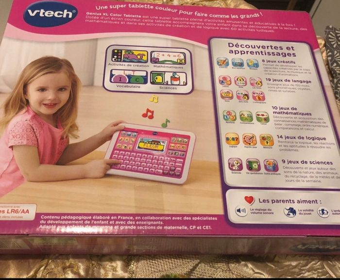 Tablette Genius xl color rose - photo numéro 3