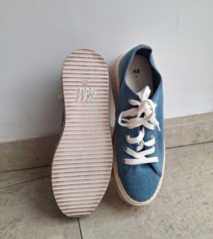 Baskets façon espadrilles - H&M - photo numéro 3