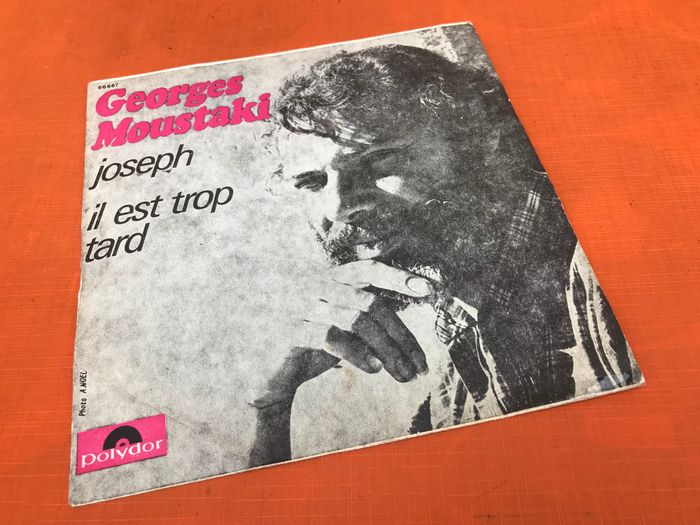 Vinyle 45 tours Georges Moustaki Joseph (1969)