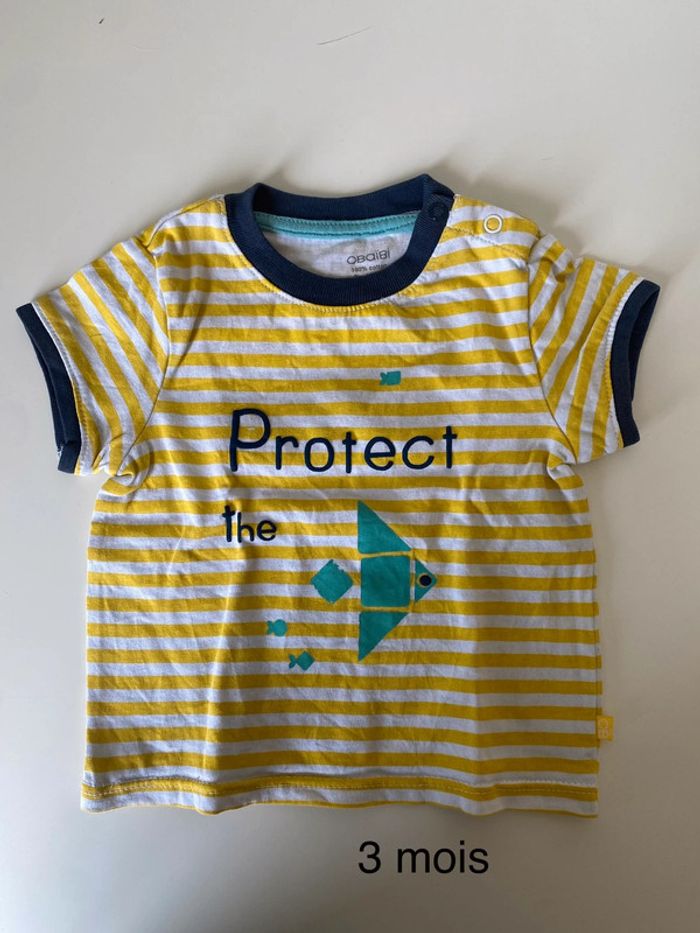 Tee shirt 3 mois