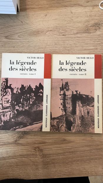 Livre La légende des siècles tome 1 et 2