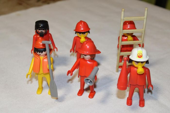Playmobil lot pompier vintage