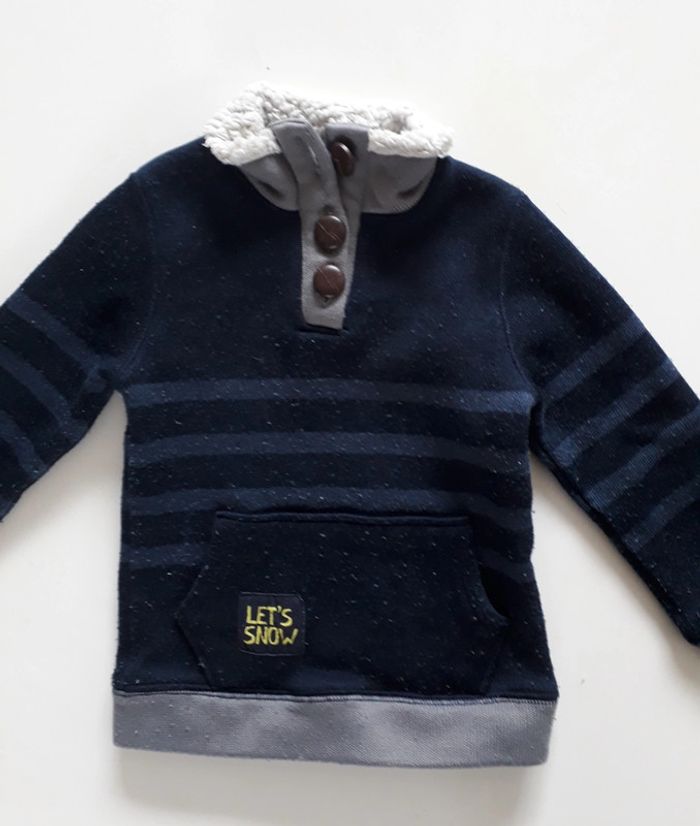 Pull chaud 2 ans