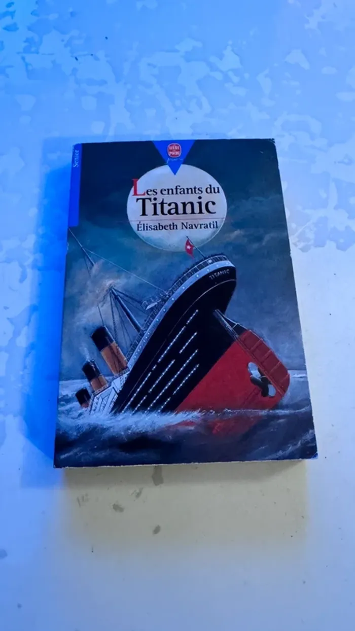 📚 Les enfants du Titanic – Élisabeth Navratil – Édition Le Livre de Poche Jeunesse