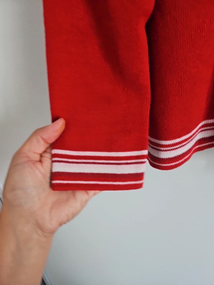 Gilet rouge fille 4 ans - photo numéro 5