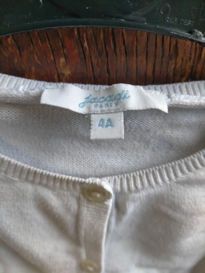 Joli cardigan Jacadi 4 ans - photo numéro 2