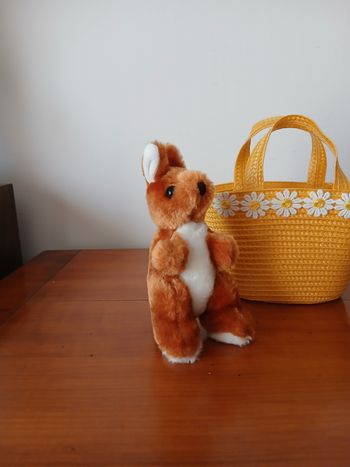 Doudou-Peluche Bébé Kangourou *16 cm