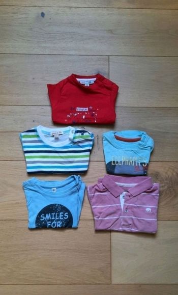 Lot t-shirt 3 mois