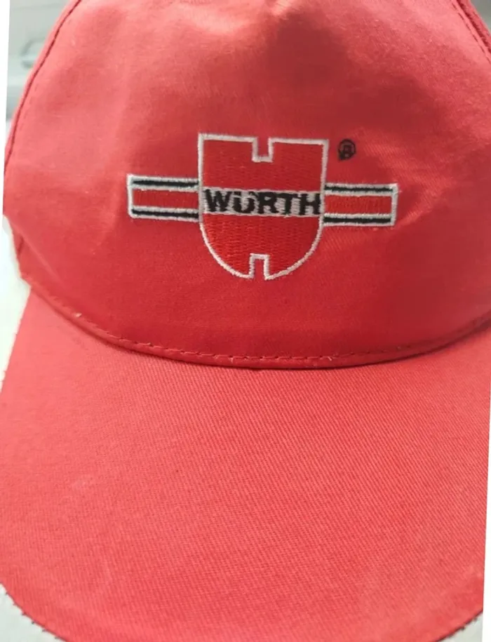 Casquette Rouge Würth - photo numéro 2