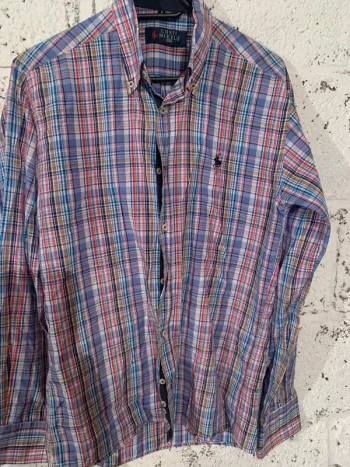 chemise homme  à carreaux