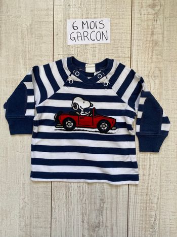 T-shirt à manches longues Snoopy