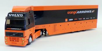 Camion Eligor 1/43 - Volvo FH12 Arrows F1 en parfait état