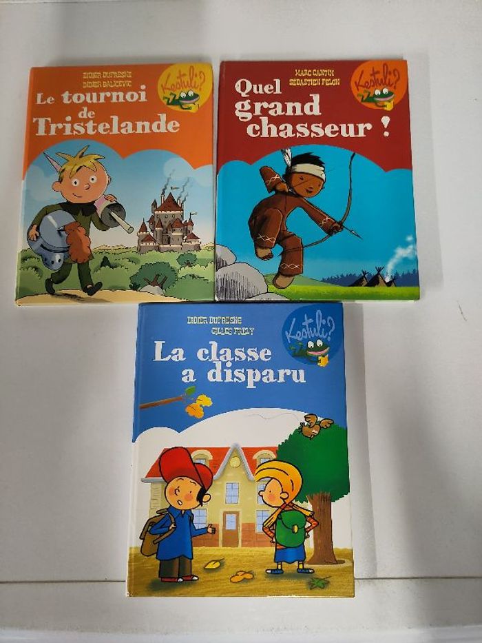 lot 3 livres Premières lectures France Loisirs