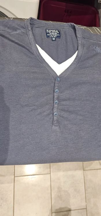 Tee shirt kaporal manches longues M