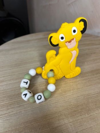 Attache tétine personnalisé