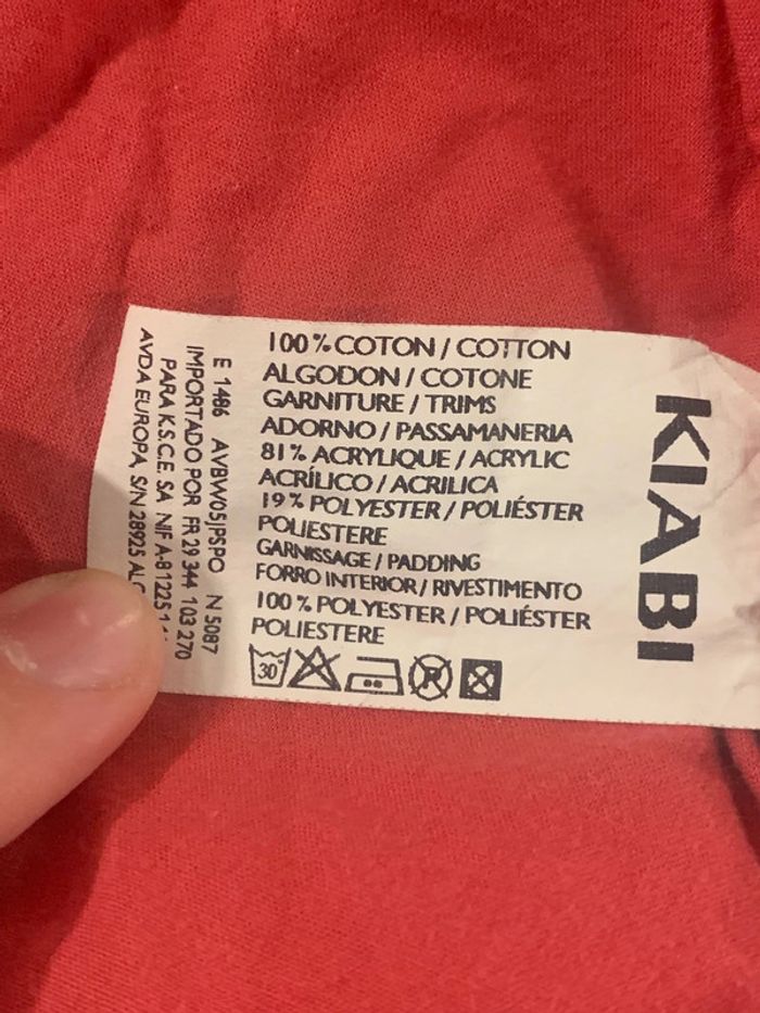 Poncho Kiabi Baby 6 mois - 67 cm - photo numéro 6